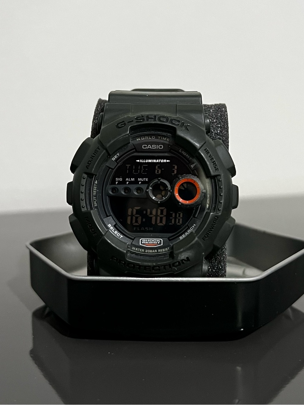 Casio G-Shock Men’s GD-100 Wrist Watch in Military Green
